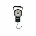 Miami Carry On Miami CarryOn Mechanical Luggage Scale with Tape Measure - 75 Lbs Black TRASC01